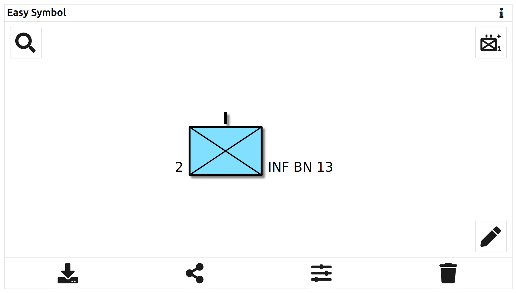 Main Window of the Military Symbol Generator in the Light theme